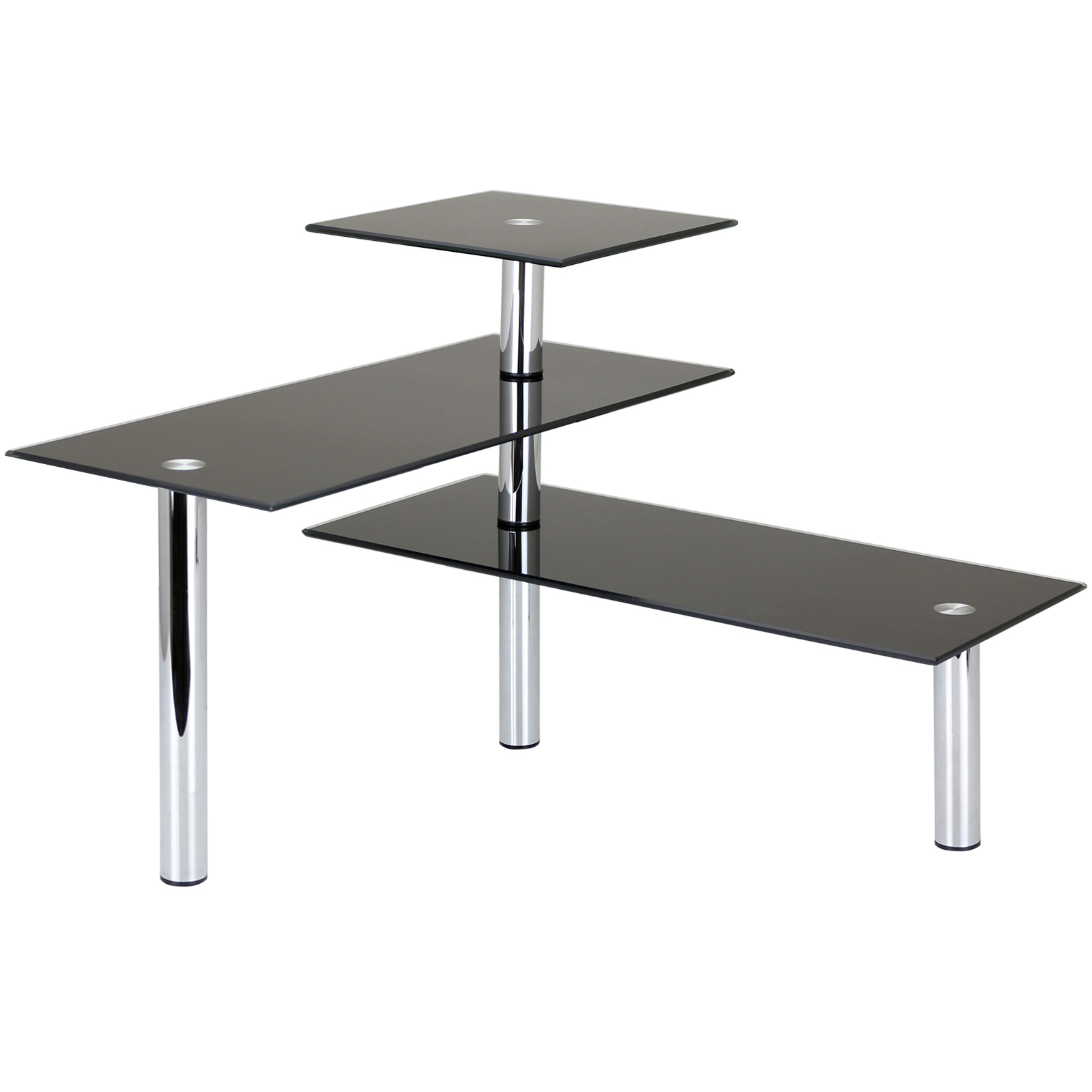 HARTLEYS 3 TIER CORNER ORGANISER KITCHEN WORKTOP SHELVES/STORAGE TIDY